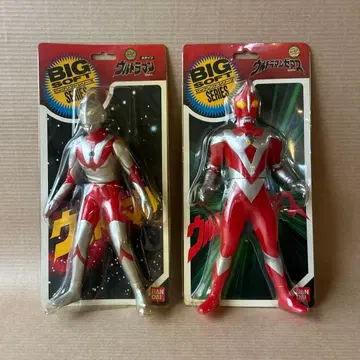 [반다이] 울트라맨 BIG SOFT 시리즈 2체 세트 미사용