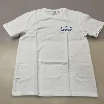 IAB STUDIO 화이트 블랙 티셔츠 2장 세트