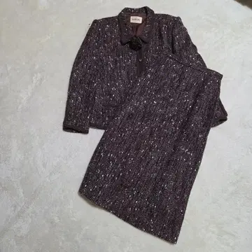 INGEBORG 다크 브라운 셋업