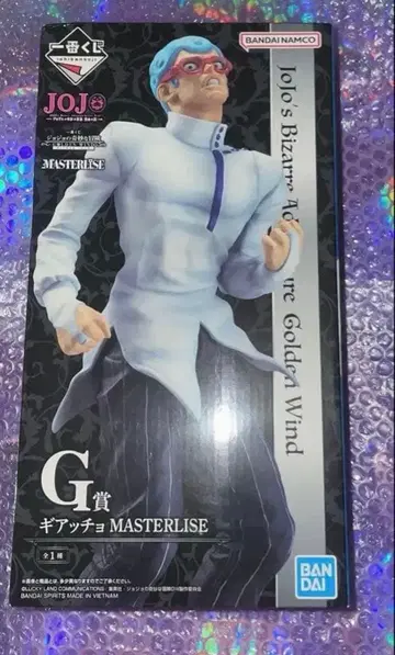 죠죠의 기묘한 모험 제일복권 5부 기어치오 G상 피규어