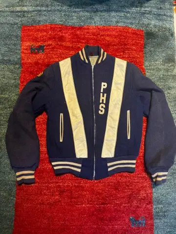 빈티지 바시티 자켓 사이즈 미상