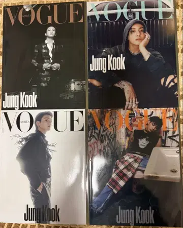 정국 보그 4권 세트 꾹 BTS