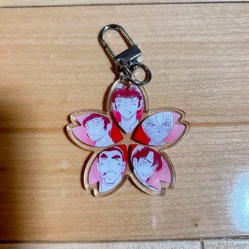 명탐정 코난 경찰학교조 벚꽃 아크릴 키링