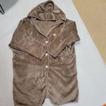 딕 브루나 후드 부착 브라운 룸웨어