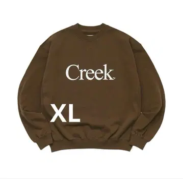 [XL] Creek whimsy 크루넥 맨투맨 새상품