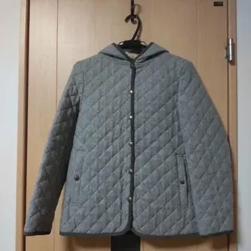 KEITH 그레이 퀼팅 자켓 40