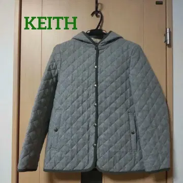KEITH 그레이 퀼팅 자켓 40
