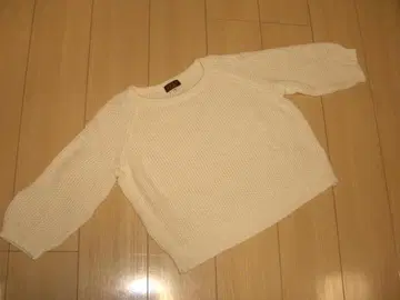 EVEX by KRIZA 코튼 니트 40 화이트