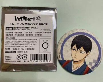 하이큐 신춘의 정점 캔뱃지 카게야마 토비오