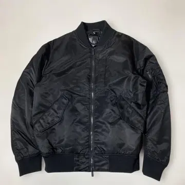 UNIQLO+J 남성용 하이브리드 다운 오버 사이즈 MA-1 블루종 M