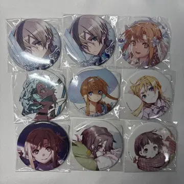 제비뽑기당 소드 아트 온라인 sao 캔뱃지 세트