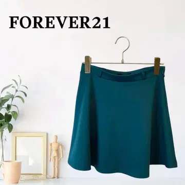 zG458 [S] FOREVER21 미니 기장 플레어 스커트