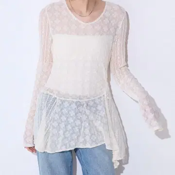 JEANASIS 이레헴 레이스 미니 원피스