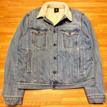 H&M 데님 보아 자켓 L 사이즈