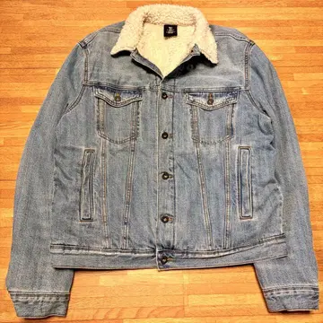 H&M 데님 보아 자켓 L 사이즈