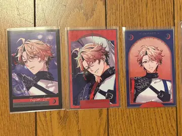 세라프 다즐 가든 폴라로이드 사진풍 카드 니지산지 IMPACT 3종