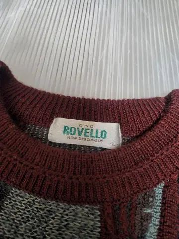 80년대 한국제 빈티지 3D 니트 스웨터 L