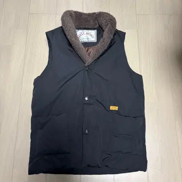 NATAL DESIGN 블랙 다운 베스트 M 사이즈