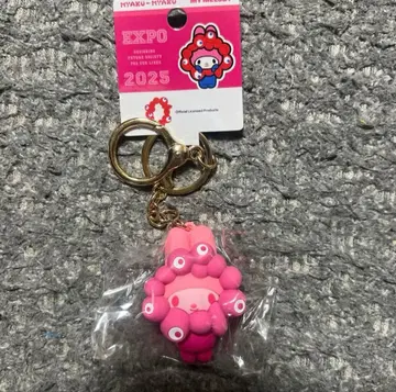 산리오 콜라보 미야쿠미야쿠 입체 마스코트 최애 컬러 마이멜로디