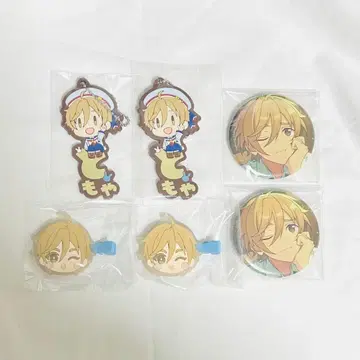 앙스타 마시로 토모야 콜렉션 캔뱃지 앞머리 클립 이름표 핀