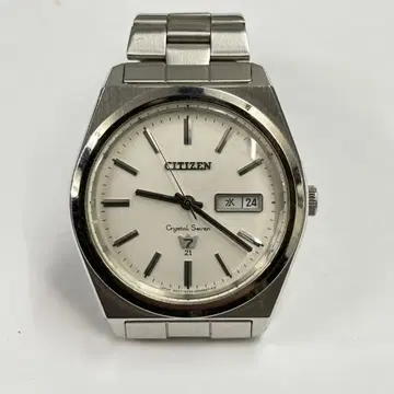 빈티지 CITIZEN Crystal Seven 자동 와인딩 남성용 시계