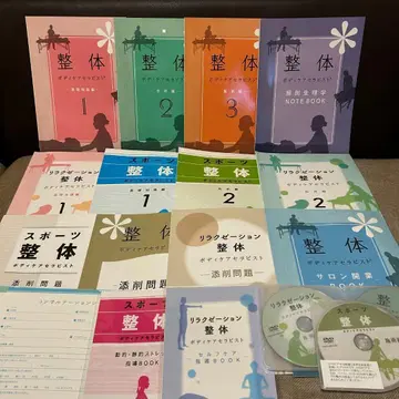 최신 버전 캐리카레 정체 바디 케어 종합 강좌 DVD 포함