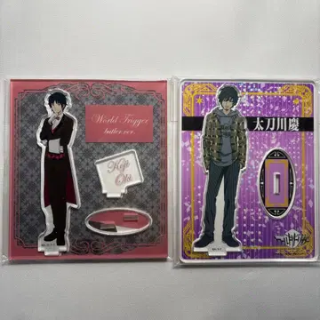 D 월드 트리거 아크릴 스탠드 2개 세트