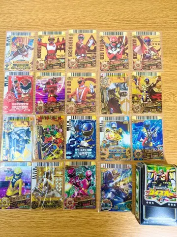 슈퍼 전대 배틀 다이스오 카드 29장+카드 케이스