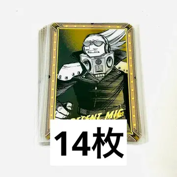 나의 히어로 아카데미아 원화전 금박 클리어 카드 프레젠트 마이크