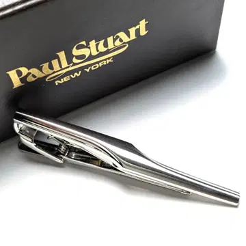 pst202 새상품 폴 스튜어트 넥타이핀 실버 변형 스타일리시