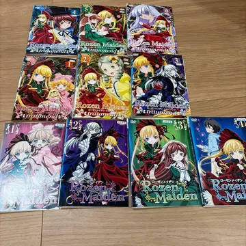 DVD 로젠 메이든 전 4권 로젠 메이든 트로이먼트 전 6권 세트