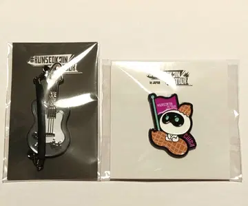 RUNSEOKJIN TOUR MINI CHARM 치바 핀 배지 세트