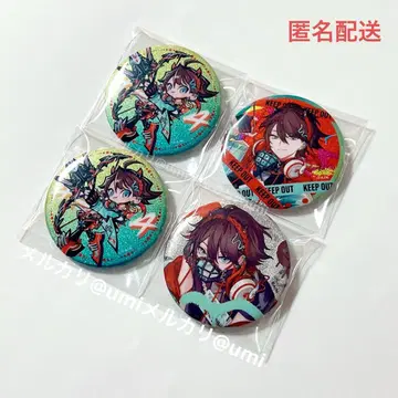 [ 익명 배송 ] Stun Mode 캔뱃지 사에구사 아키나 컴플리트 세트