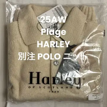 새상품 Plage x HARLEY 별주 POLO 니트