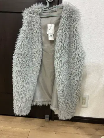 coca 그레이 퍼 베스트 L 사이즈