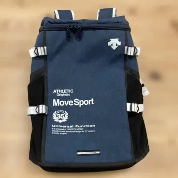 [ 데상트 ] Move Sport 백팩 다크 블루/블랙