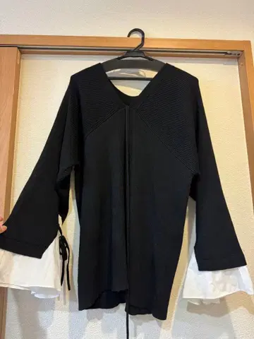 코코딜 셋업 블랙 니트