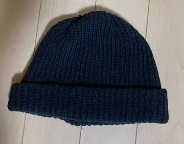 키지마 타카유키 코튼 아크릴 와치캡 블랙