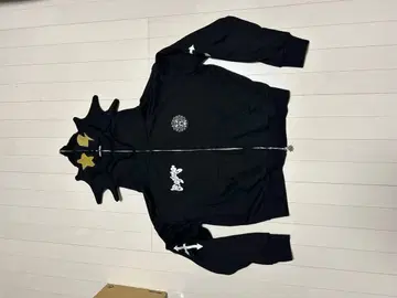 GLOGANG 블랙 후드티 S 사이즈