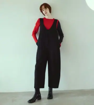 HeRIN.CYE 해린 도트 올인원 살로펫 블랙