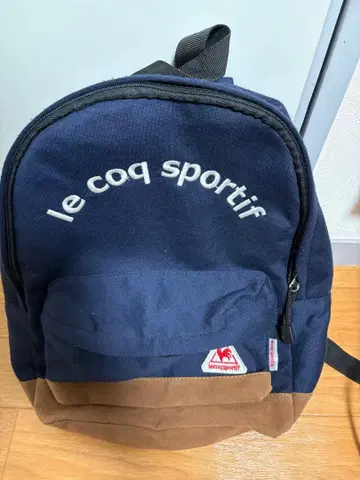 르꼬끄 스포르티브 백팩 네이비/브라운