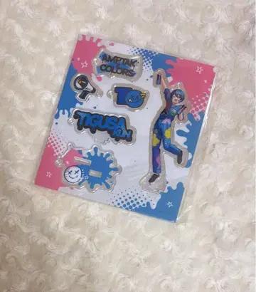 앰프턱컬러즈 앰프 치구사 군 커스텀 아크릴 키링