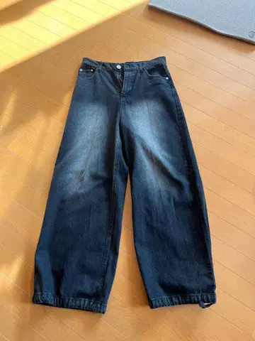 HEART BREAKER 와이드 레그 데님 팬츠