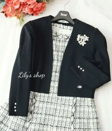 컨디션 최상 르네 볼레로 가디건