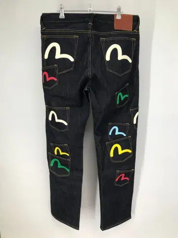 [ 미사용 ] EVISU 데님 팬츠 33 인디고