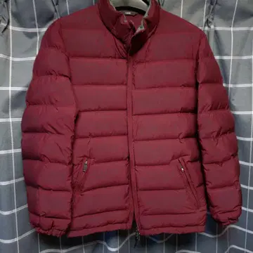 AIGLE 버건디 다운 자켓