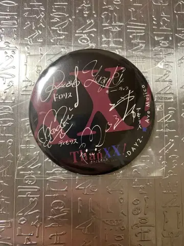 애니서머 2025 Ave mujica 사인 포함 캔뱃지