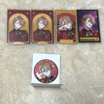 니지산지 IMPACT 후라 소토 태양조 폴라로이드 캔뱃지 특전