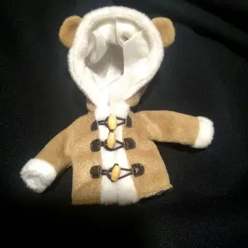 아존 곰돌이 귀 더플 코트