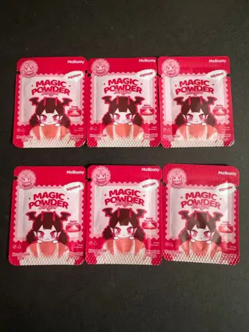 [새상품] 멜로조이 mellojoy 매직 파우더 가루 6개 세트